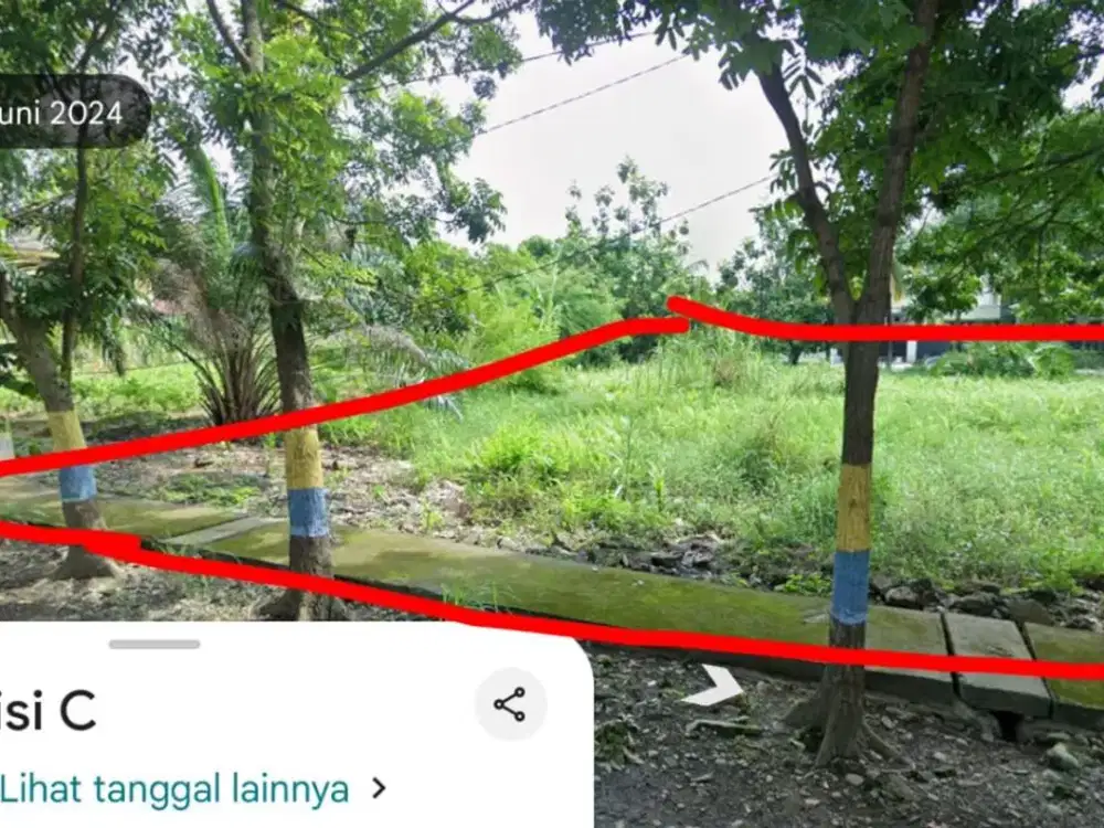 Sebidang tanah di Jln Komisi C dan B area Cemara