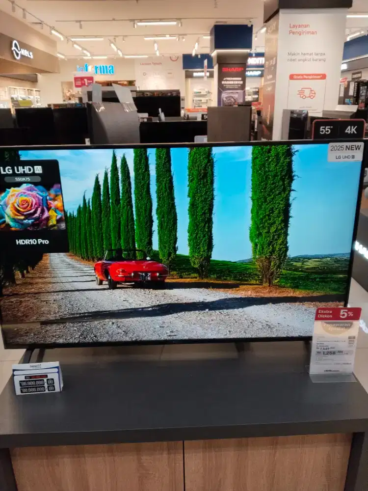 LG LED SMART TV 4K 55