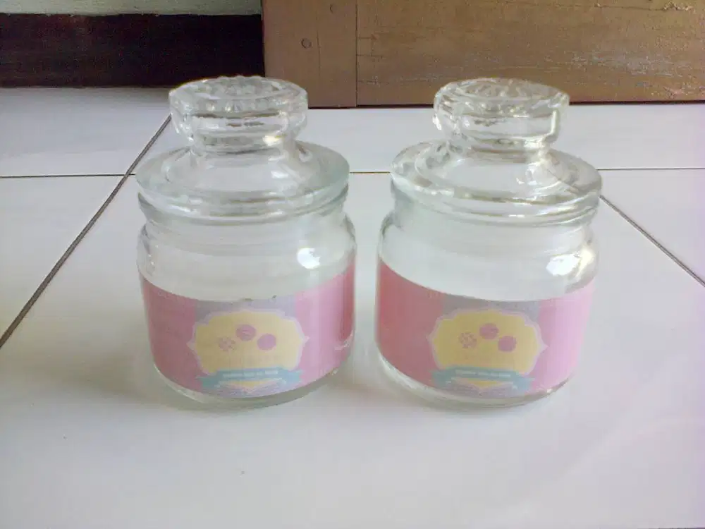 Pusat sticker label produk kue hampers toples lebaran stiker kemasan