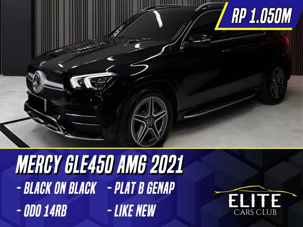 Mercedes Benz GLE450 AMG 2021 Black Hitam Mercy GLE 450