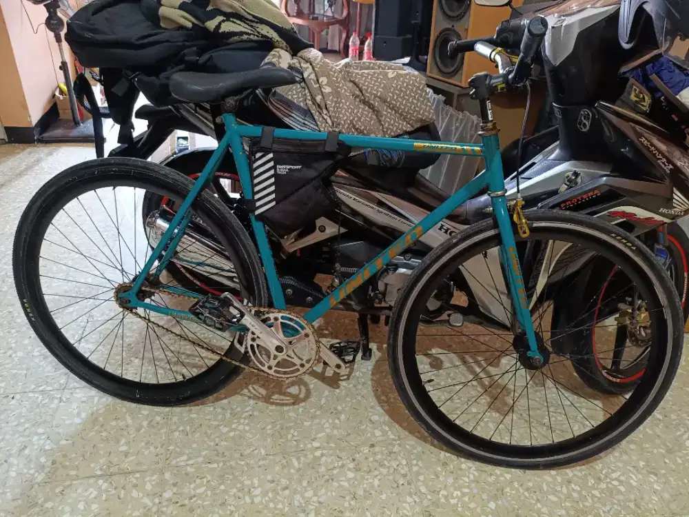 Sepeda Fixie Soloist Hijau