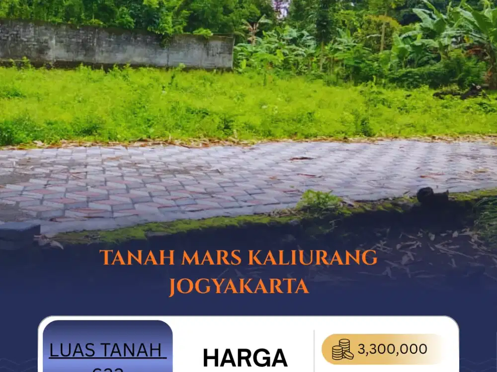 Tanah Jogja Kost Area Kampus UII Kaliurang SHM Pekarangan