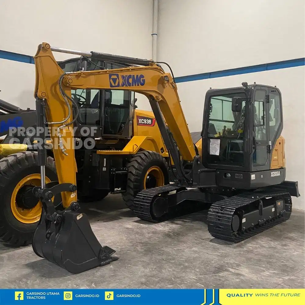 Mini Excavator XCMG XE60GA | Surabaya | Harga Terbaik Jawa Timur 2026