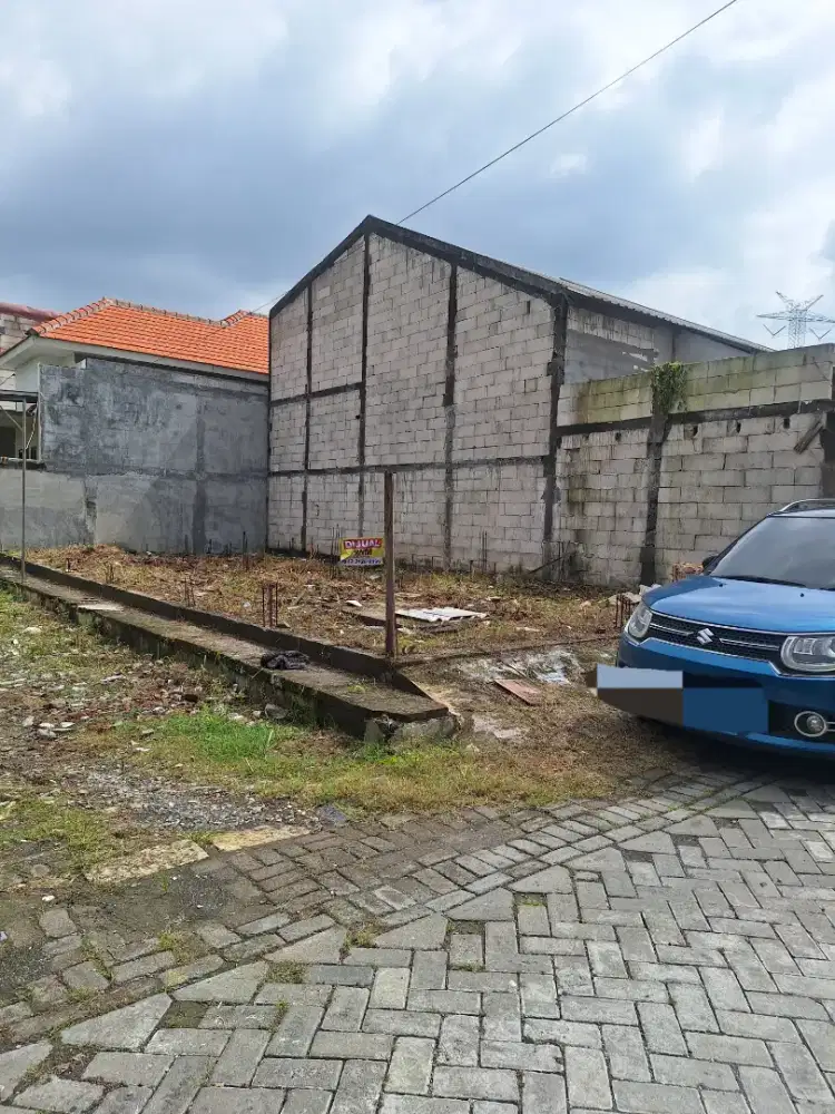 Di jual tanah hook sudah pondasi