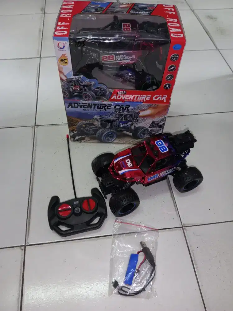 Mainan Anak Rc Climbing Asap Cas