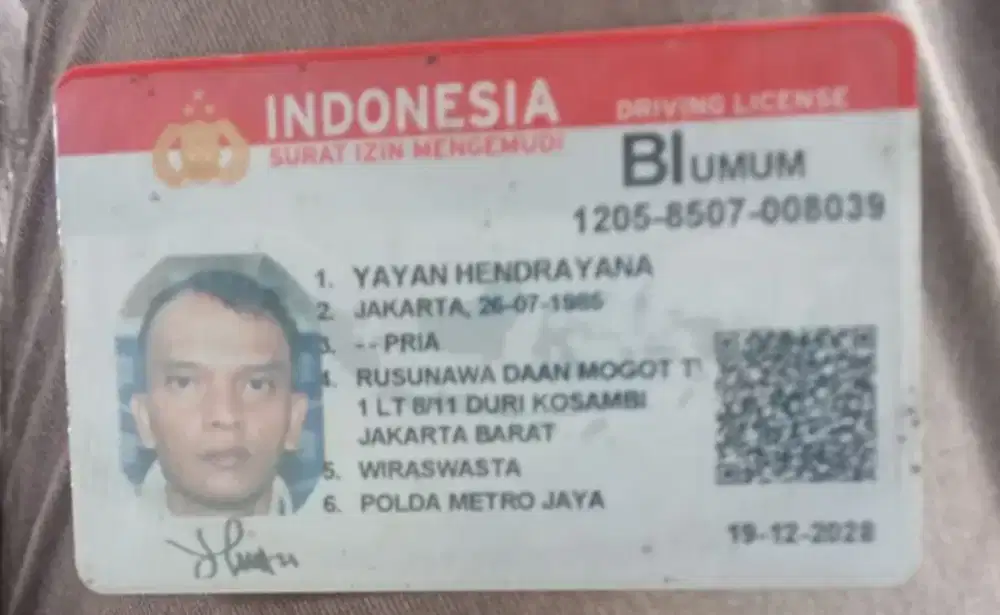 Mencari pekerjaan apa saja sim b1 umum pribadi atau expedisi freelance