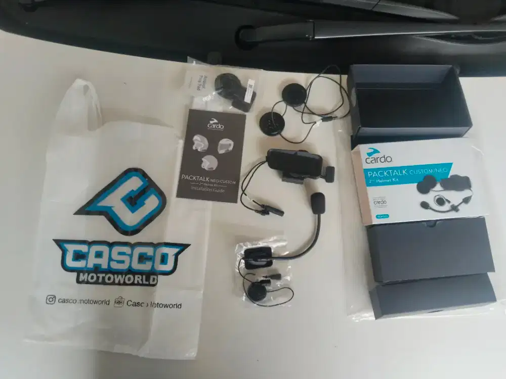 Cardo KiT Packtalk SE Custom/Neo helm