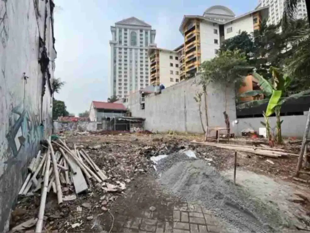 LAHAN TANAH DI PERMATA HIJAU NYAMAN BEBAS BANJIR