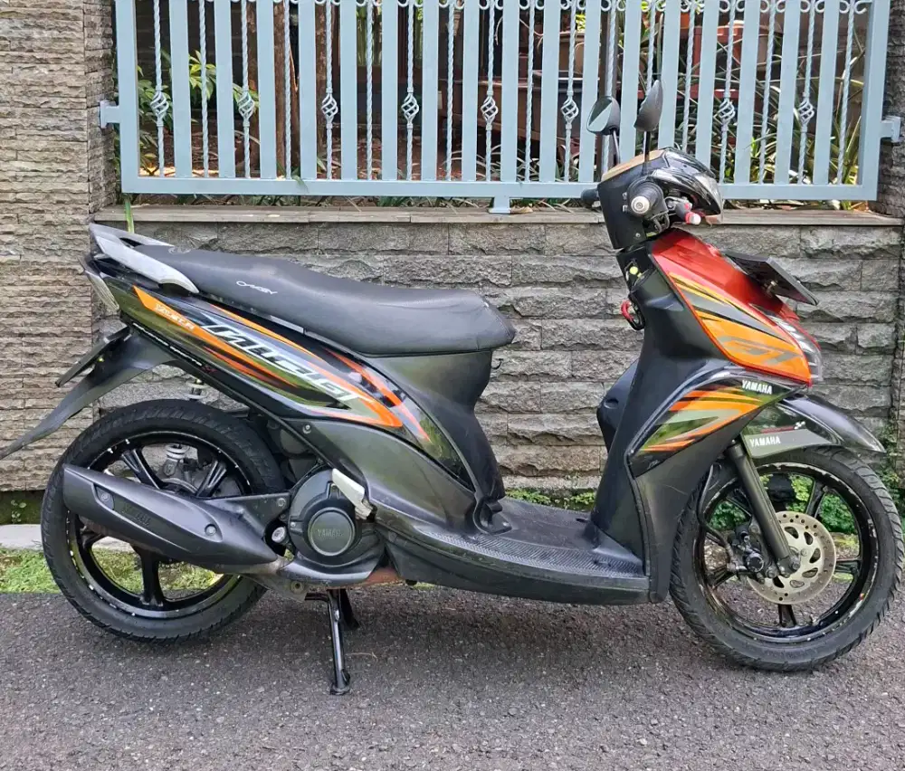 Jual Cepat Mio GT 2014 Merah Hitam