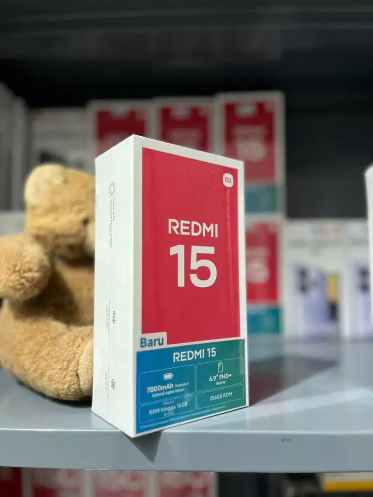 PROMO NEW REDMI 15 GARANSI XIAOMI INDONESIA!! BISA KREDIT TANPA DP!!