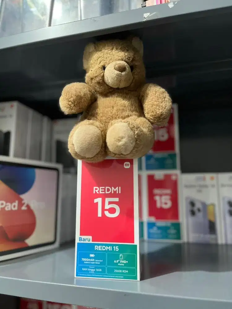 PROMO NEW REDMI 15 GARANSI XIAOMI INDONESIA!! BISA KREDIT TANPA DP!!