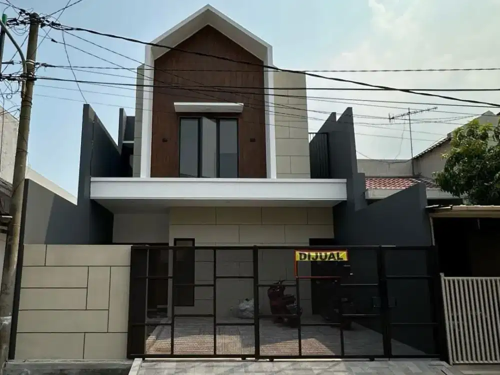 rumah dijual rungkut asri tengah surabaya