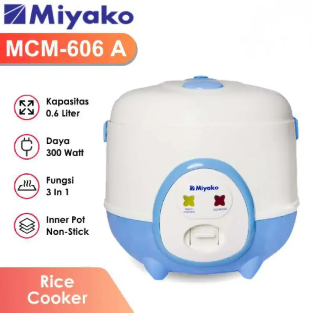 Magic Com Miyako MCM 606 ( 0,6 Liter ) 3in1