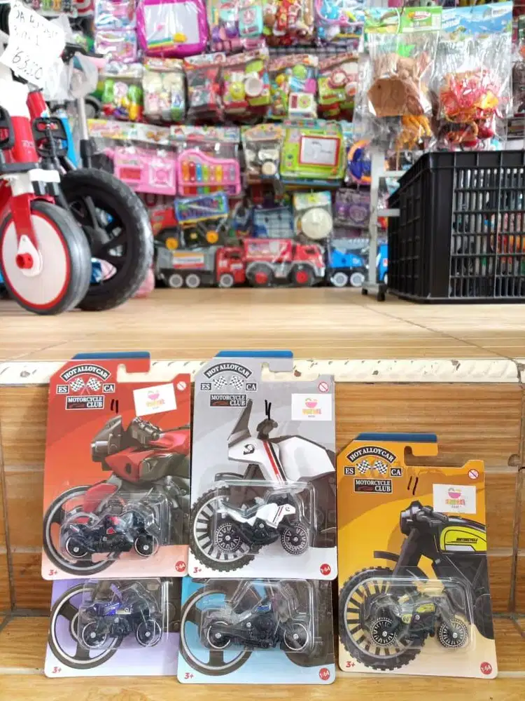 mainan anak motor diecast
