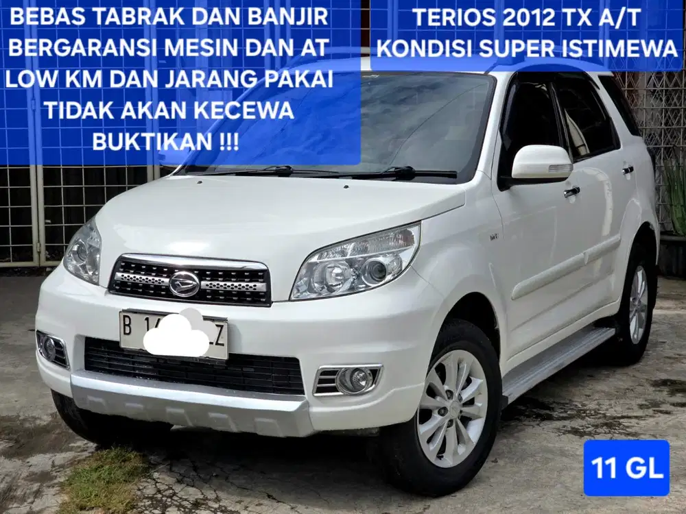 Daihatsu Terios 2012 TX AT Model 2011 Ts 2013