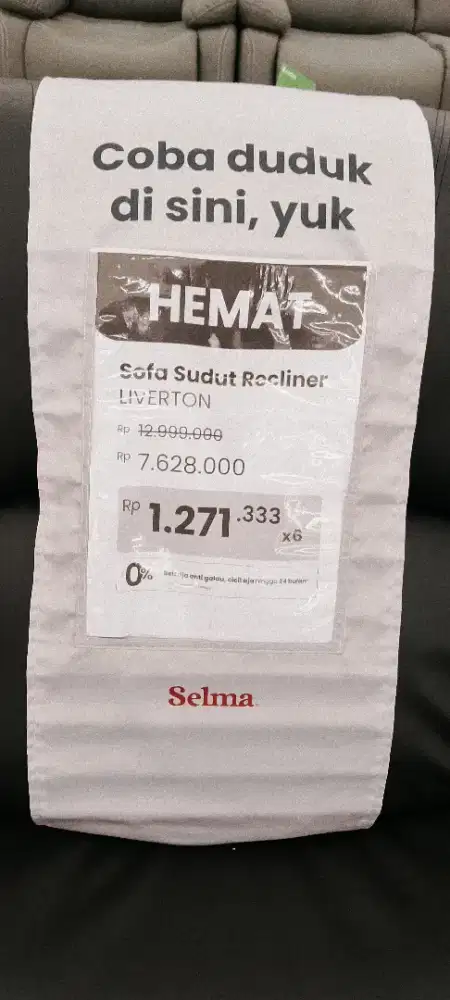 Sofa Sudut Recliner By.Selma