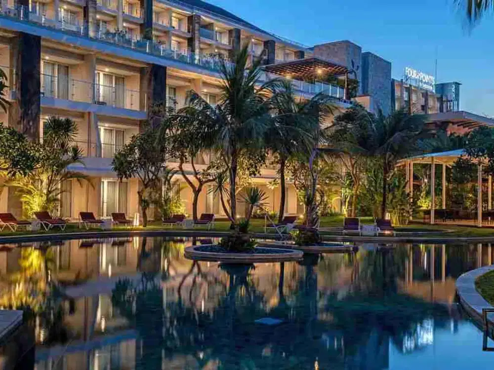 hotel pemandangan laut ungasan Kuta selatan bali