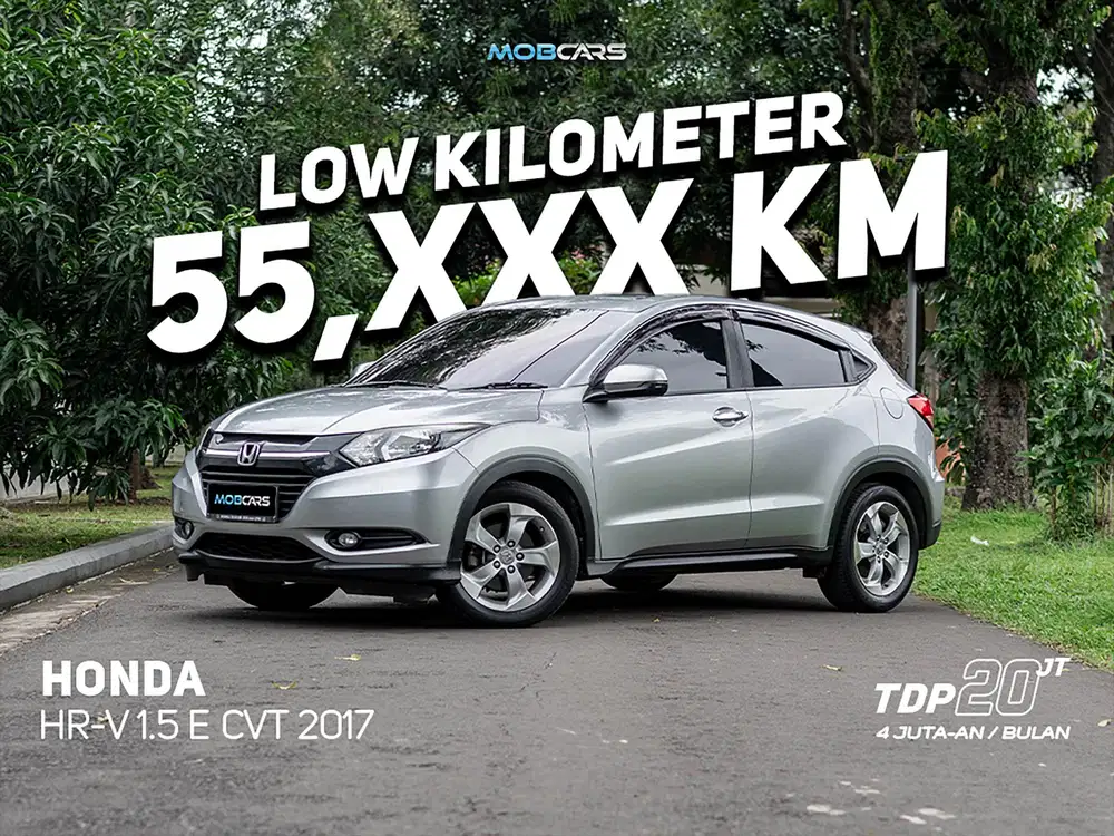 PROMO ANGSURAN 4 JTAN !!! HRV 1.5 E CVT MATIC 2017 ABU METALIK