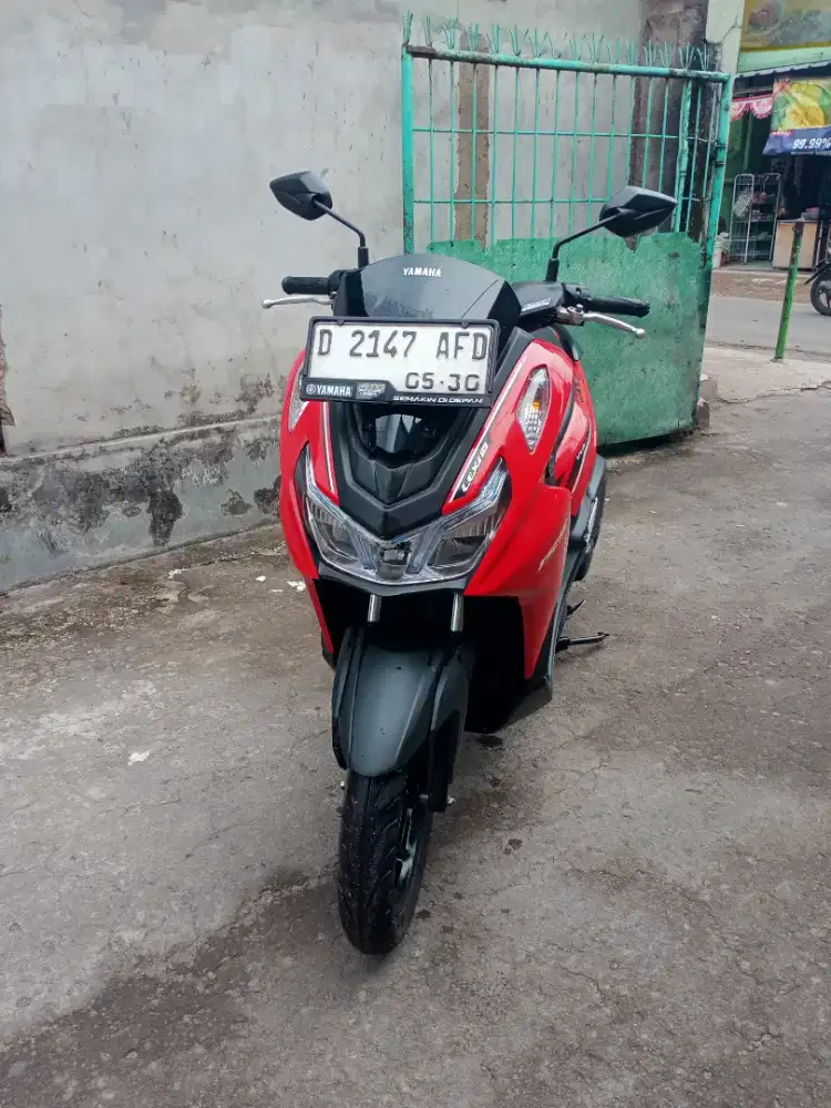 DIJUAL YAMAHA LEXI LX 155 THN 2024 WARNA MERAH