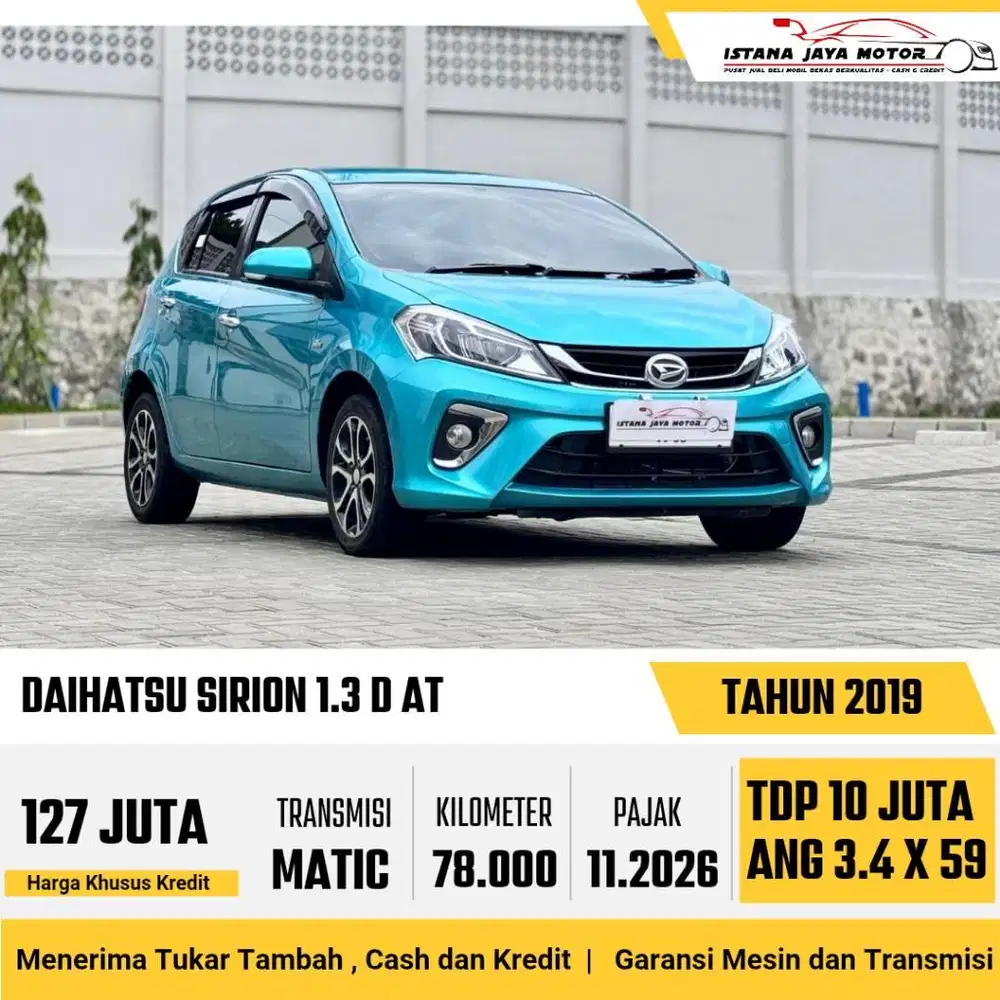 LOW KM Daihatsu Sirion 1.3 D AT 2019