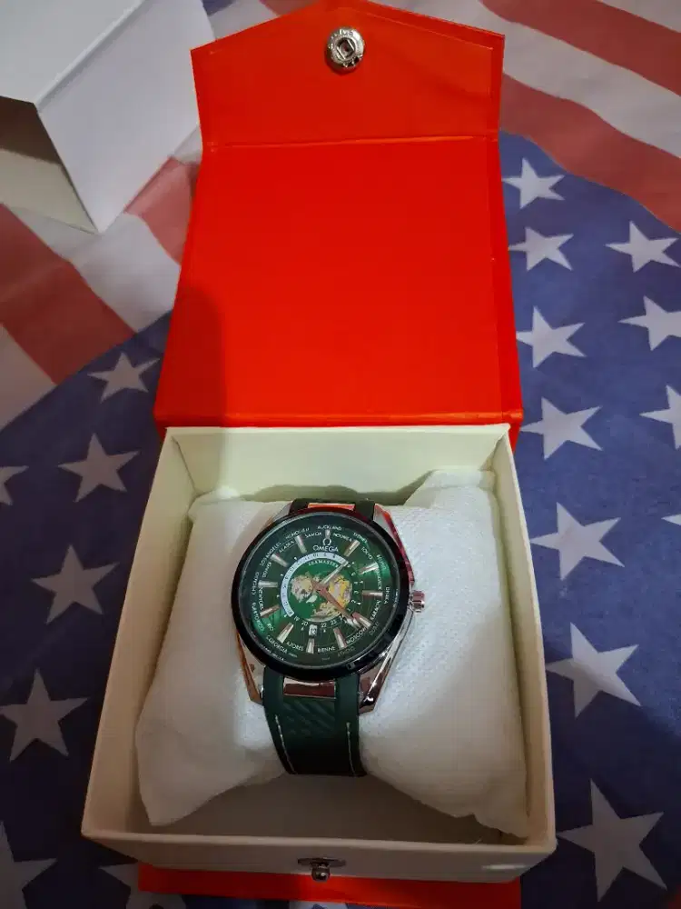 JAM TANGAN SULTAN OMEGA GREEN