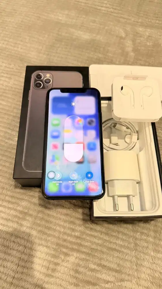 Iphone 11 Pro 256GB Grey Mulus Lengkap