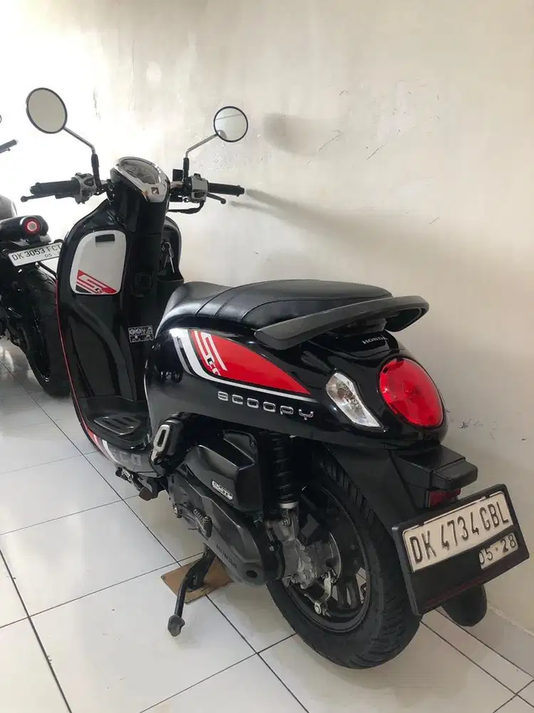 Honda Scoopy Th.2023 Merah Hitam!!