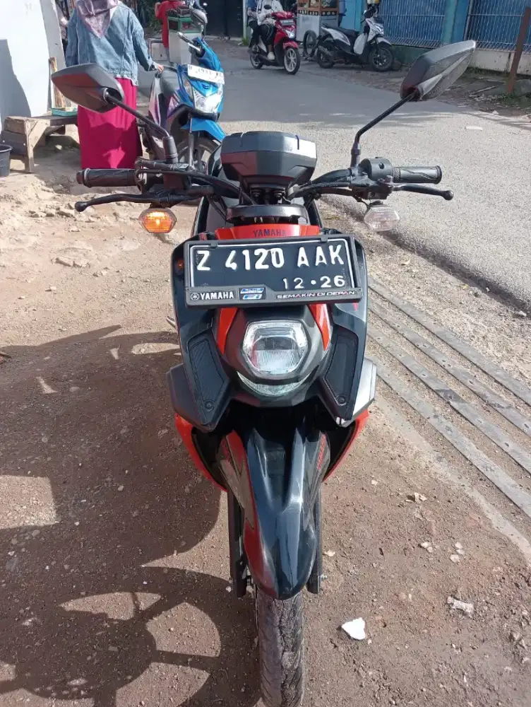 DIJUAL YAMAHA X-RIDE 125 THN 2021 WARNA HITAM MERAH