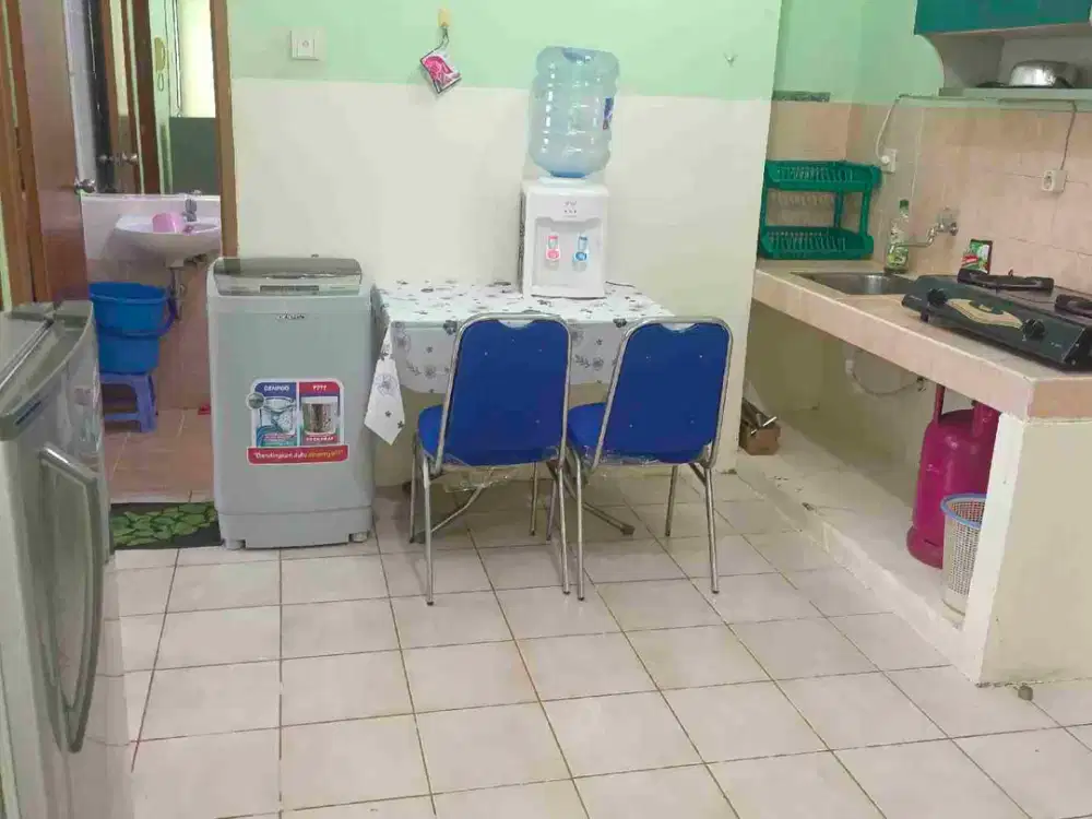 Apartemen Mediterania Gajah Mada Tipe 2 BR Full Furnished Ada Mesin Cuci Baru, Free IPL dan Wifi