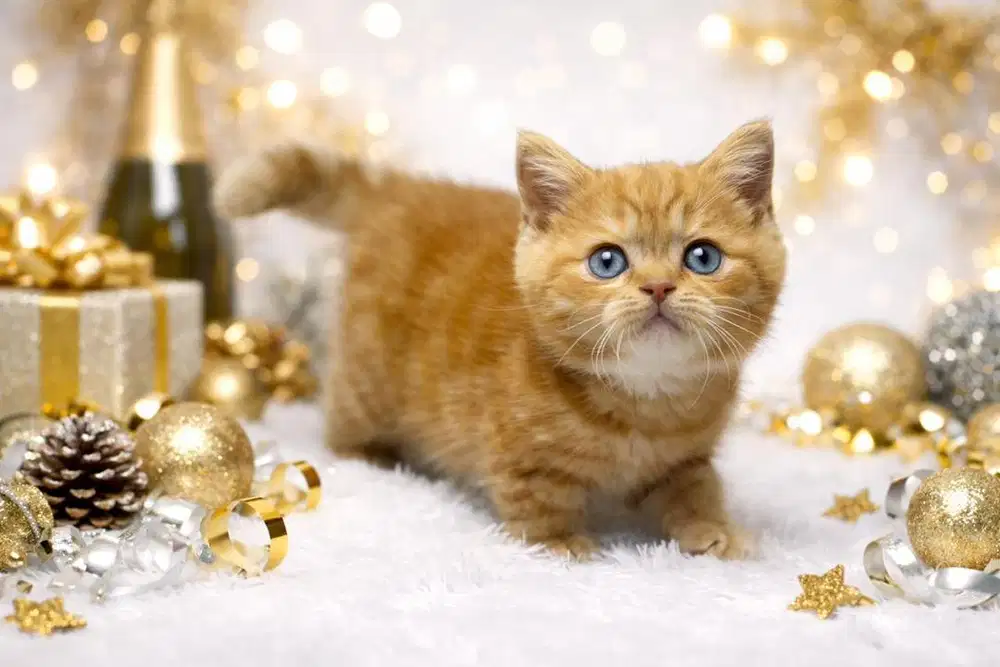 Kucing BSH Red Blue Eyes Jantan WCF