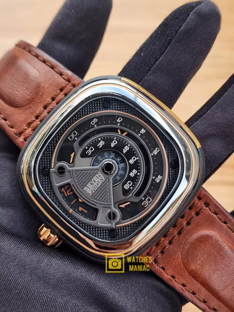 Jam Tangan Original SevenFriday M Series M2B/01 Automatic Fullset Box