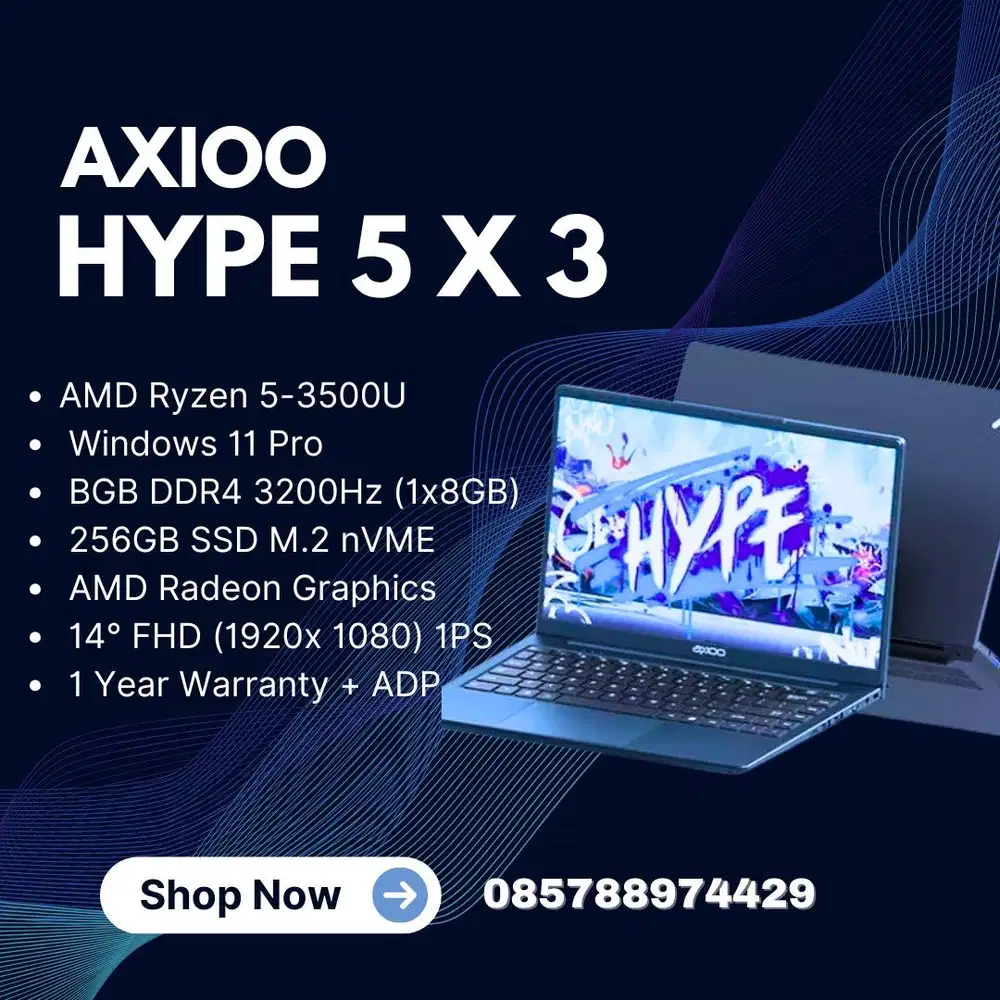 Laptop Axioo hype 5 x3 series
