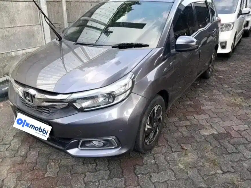 Pajak Panjang - Honda Mobilio 1.5 E Prestige Bensin-AT 2018 Abu-Abu