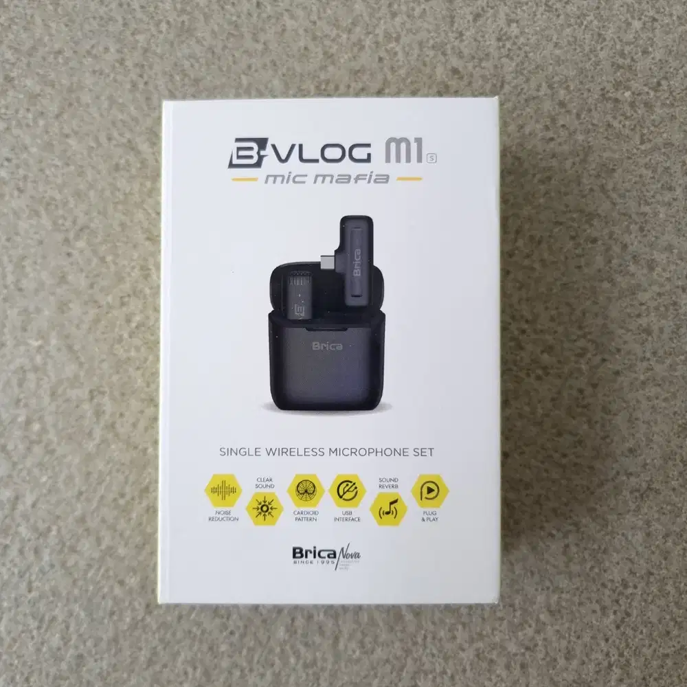 Brica B-Vlog M1s Mic Mafia Wireless Microphone
