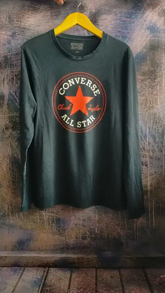 T-shirt kaos longsleve converse