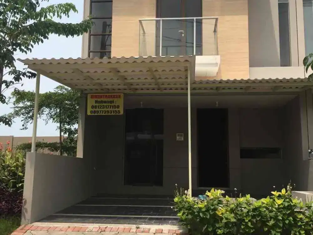 Disewakan Rumah 2 lantai Pantai mentari siap huni