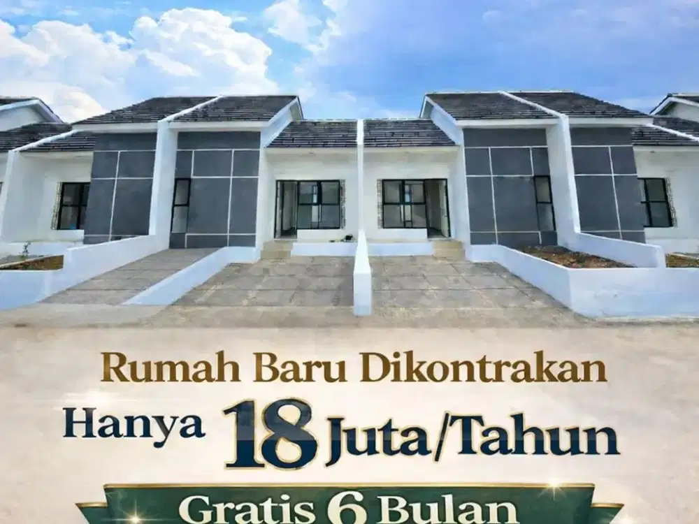 Dikontrakan rumah baru lokasi dekat dengan pasar kosambi karawang Sewa 1 Tahun gratis 6 Bulan