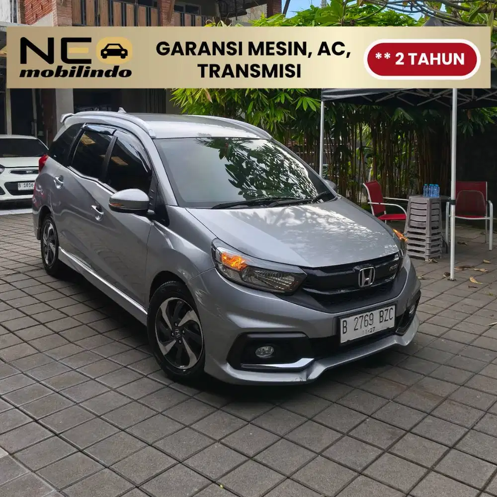 [ Garansi Mesin Matic ] HONDA MOBILIO 1.5 RS BENSIN AT 2017 ABU ABU