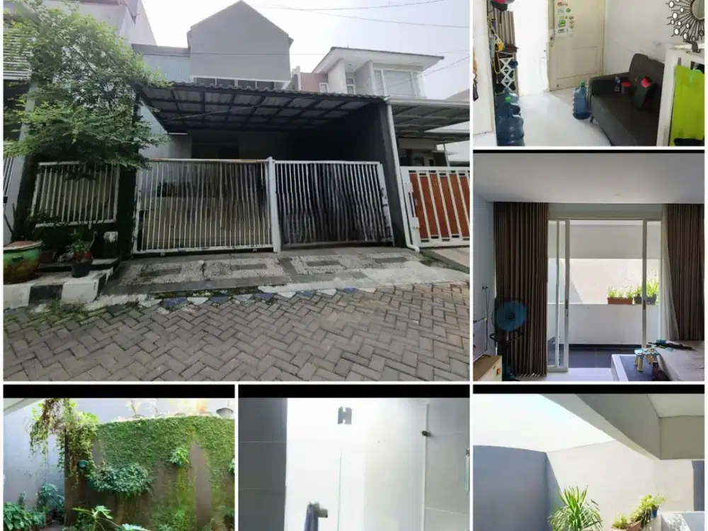 Dijual Rumah Modern Minimalis area Wiyung perumahan Gunungsari Indah Surabaya Barat