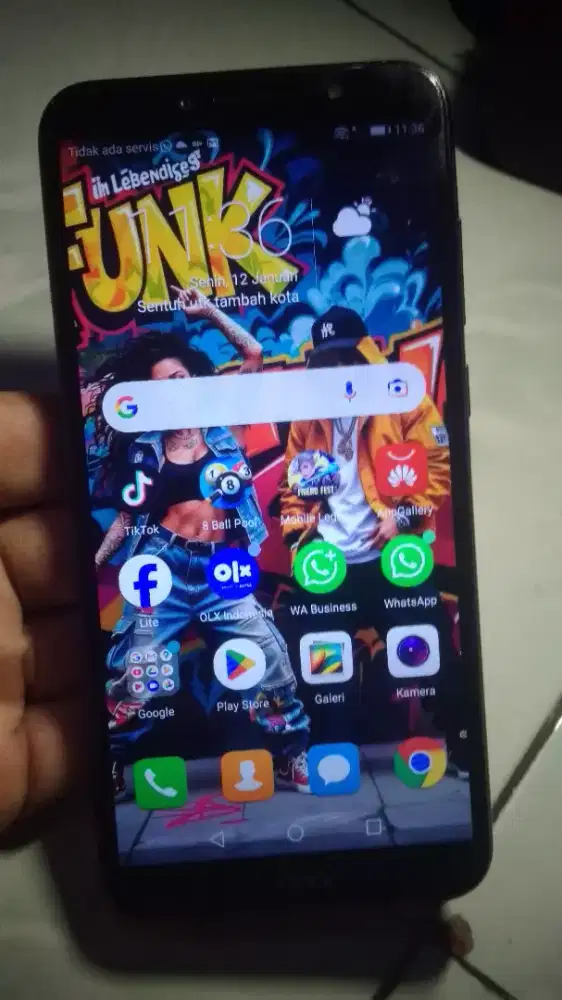 Hp huwaiwe honor A7 ram 3/32 wifi only