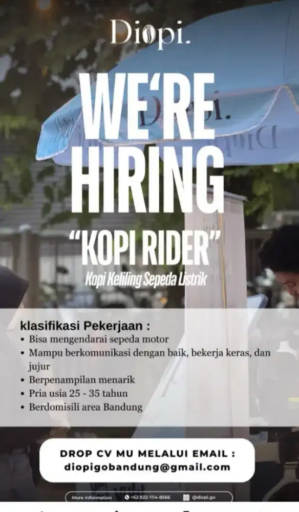 Penjual kopi keliling