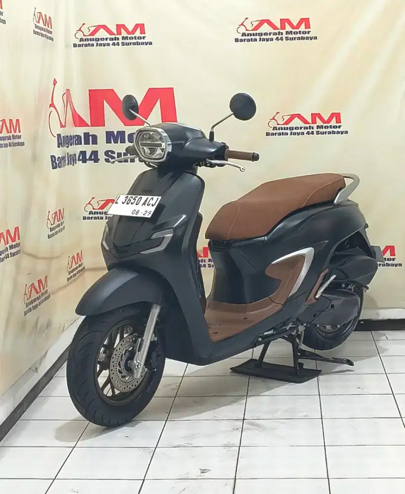 Istimewa km 4 Ribu Honda Stylo 160 ABS tahun 2024 warna hitam
