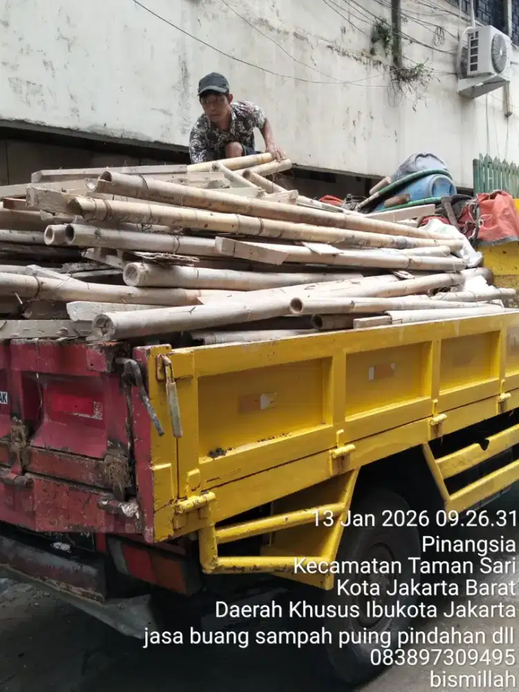 Jasa angkut puing dan pengurugan