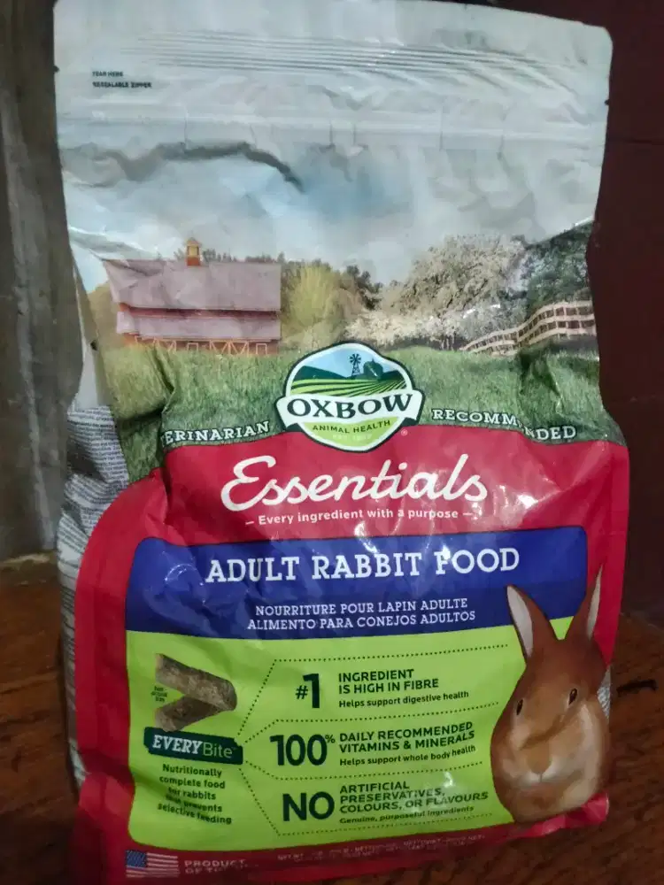 Makanan kelinci premium