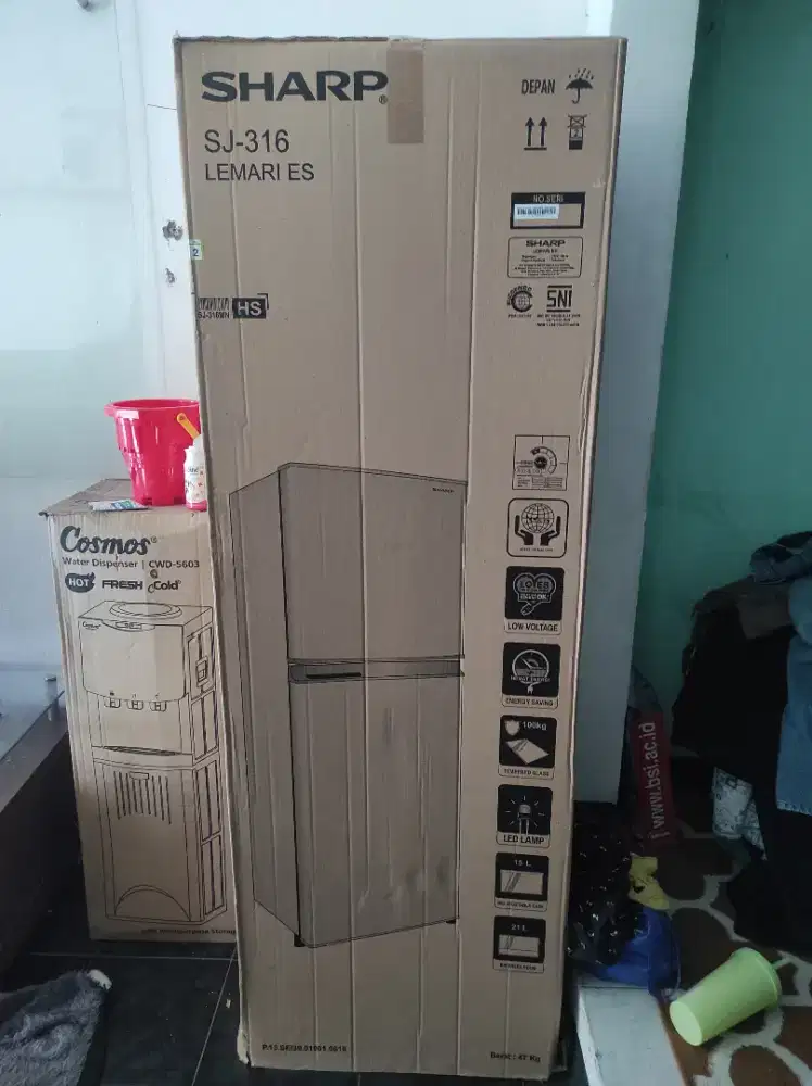 kulkas Sharp 2 pintu