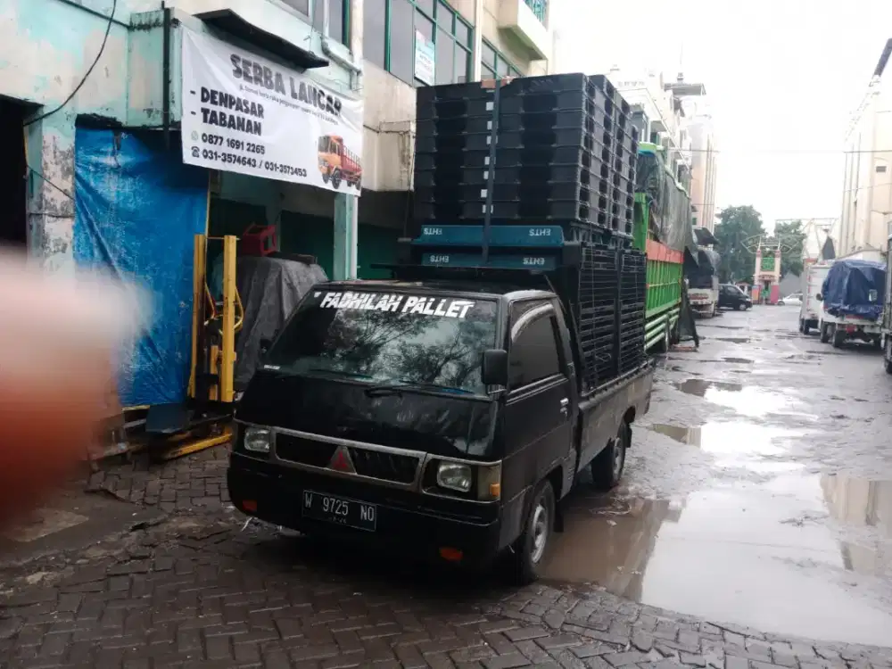 Palet plastik baru tahan lama dipakai