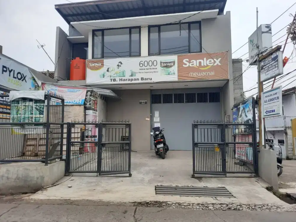 Disewakan bangunan siap pakai ruko mainroad di ujungberung Cocok buat toko atau gudang