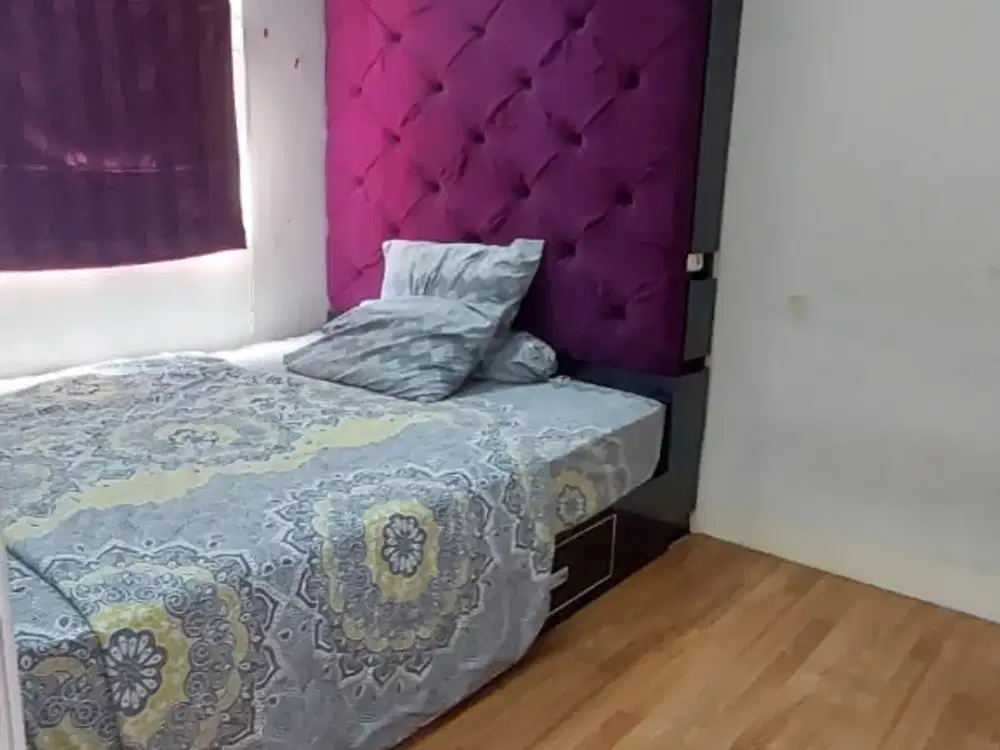 APARTEMENT PUSAT KOTA JAKARTA PUSAT GREEN PRAMUKA 2 BDRM KAMAR FURNISHED FULL LENGKAP BOUGENVILLE TOWER PLUS BALIK NAMA BIAYA JAKPUS