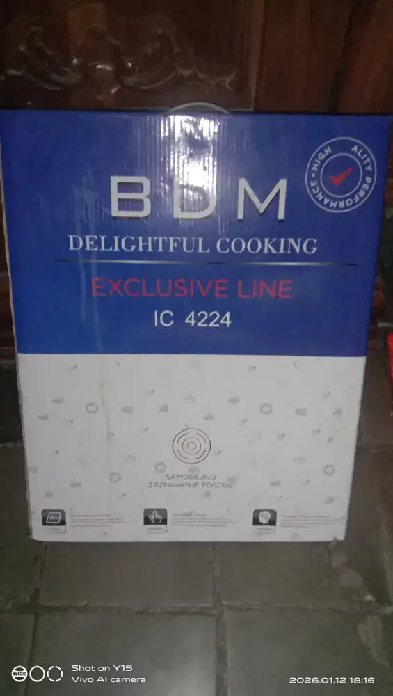 Kompor listrik baru 2x pakai mulus