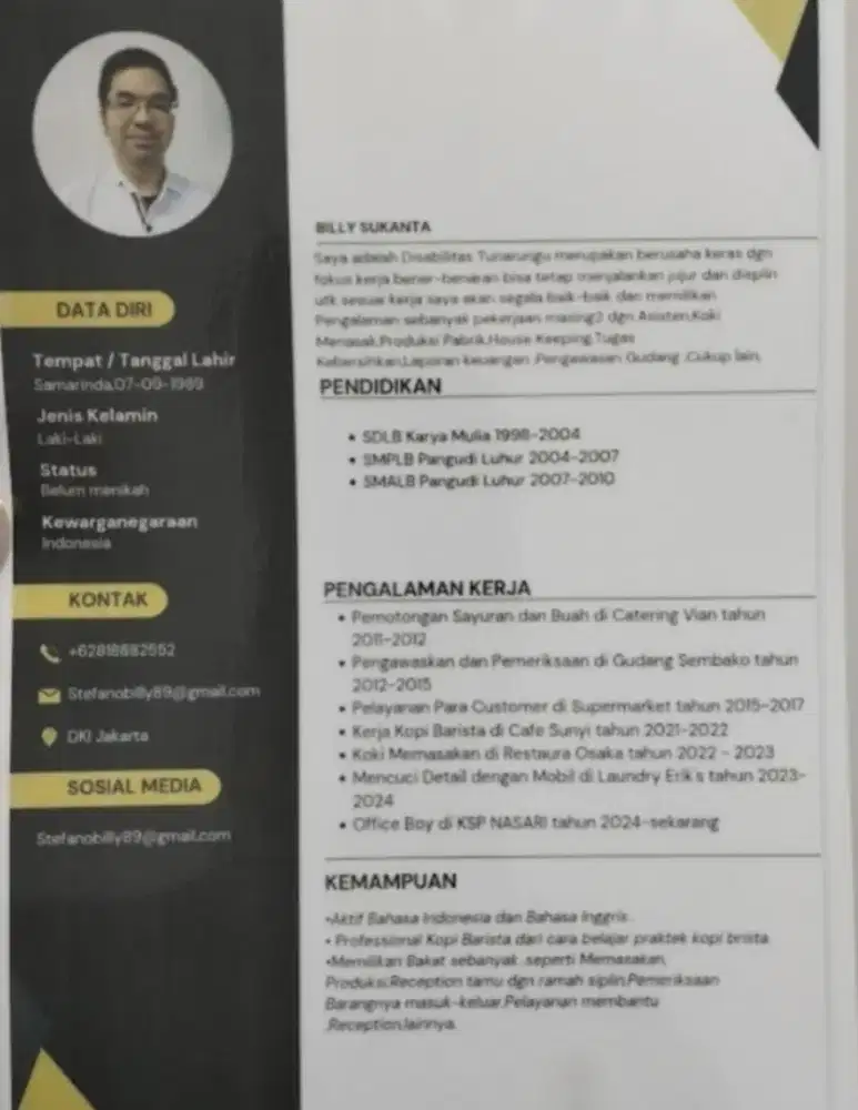 Mencari melamarkan loker ke Perusahaan/ Perhotelan
